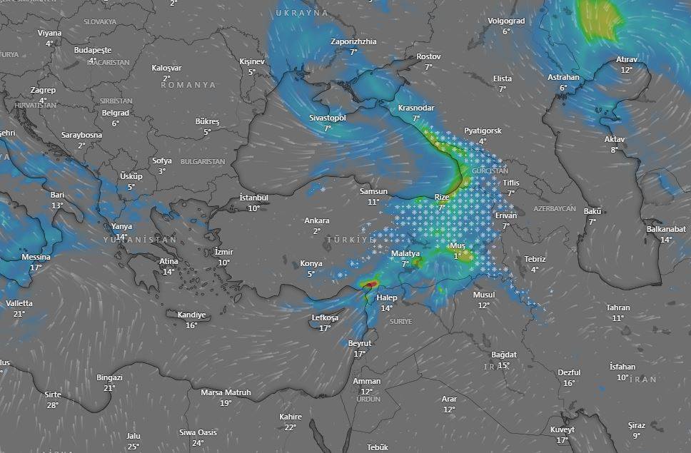 Meteoroloji 10 il için gün ve saat verip uyardı! Kar ve sağanak vuracak 14